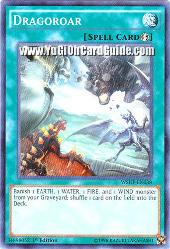 Yu-Gi-Oh Card: Dragoroar
