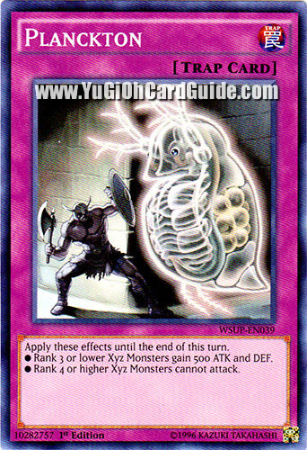 Yu-Gi-Oh Card: Planckton