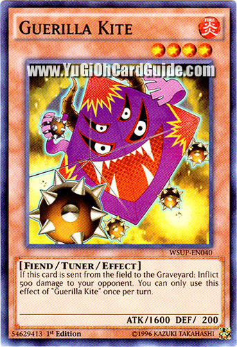 Yu-Gi-Oh Card: Guerilla Kite
