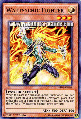 Yu-Gi-Oh Card: Wattsychic Fighter