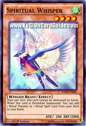 Yu-Gi-Oh Card: Spiritual Whisper