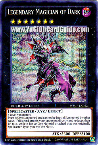 Yu-Gi-Oh Card: Legendary Magician of Dark
