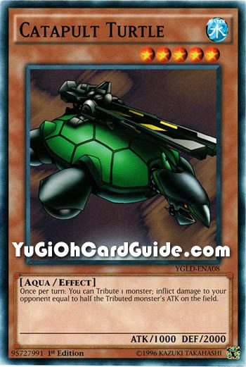 Yu-Gi-Oh Card: Catapult Turtle
