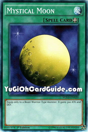 Yu-Gi-Oh Card: Mystical Moon
