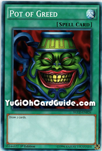 Yu-Gi-Oh Card: Pot of Greed