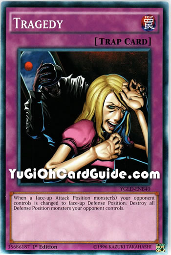 Yu-Gi-Oh Card: Tragedy