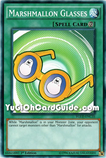 Yu-Gi-Oh Card: Marshmallon Glasses