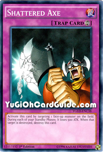 Yu-Gi-Oh Card: Shattered Axe