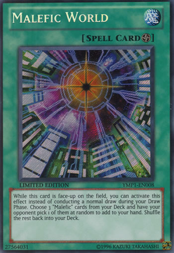 Yu-Gi-Oh Card: Malefic World