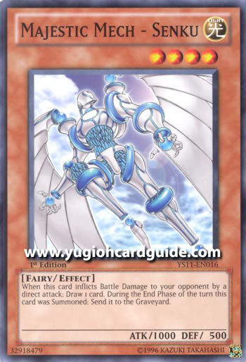 Yu-Gi-Oh Card: Majestic Mech - Senku