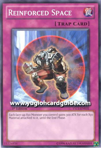 Yu-Gi-Oh Card: Reinforced Space