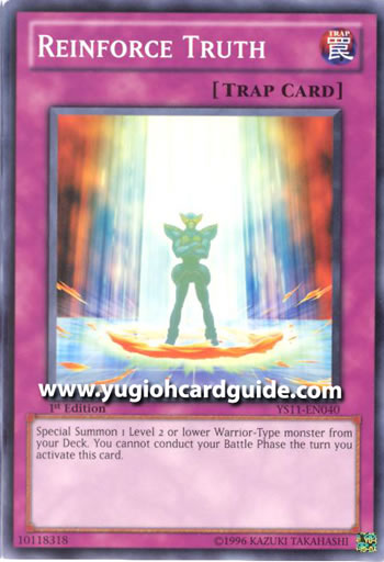 Yu-Gi-Oh Card: Reinforce Truth