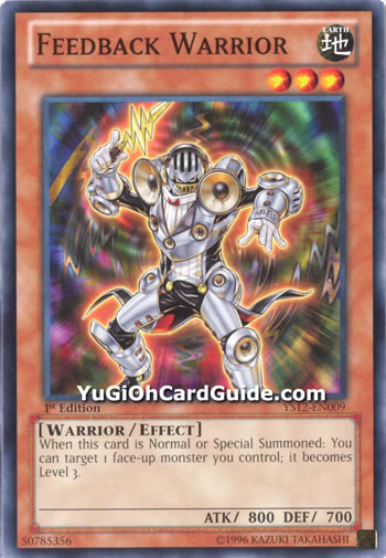 Yu-Gi-Oh Card: Feedback Warrior