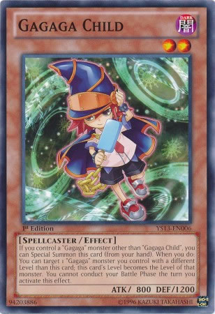 Yu-Gi-Oh Card: Gagaga Child