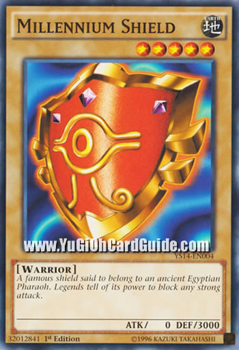 Yu-Gi-Oh Card: Millennium Shield