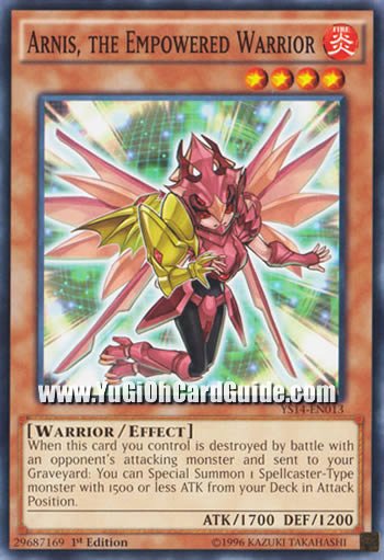 Yu-Gi-Oh Card: Arnis, the Empowered Warrior