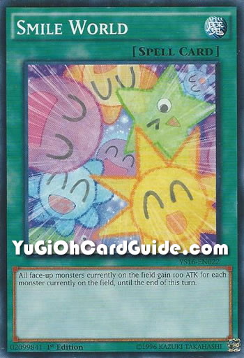 Yu-Gi-Oh Card: Smile World
