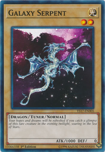Yu-Gi-Oh Card: Galaxy Serpent