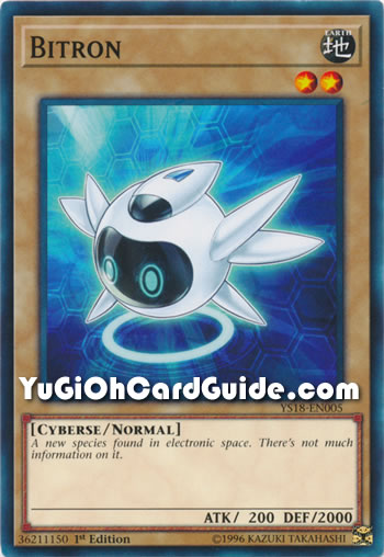 Yu-Gi-Oh Card: Bitron