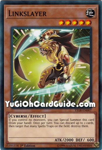 Yu-Gi-Oh Card: Linkslayer