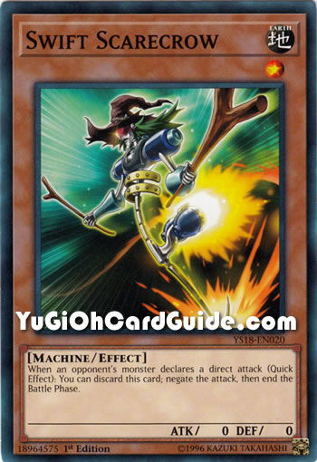 Yu-Gi-Oh Card: Swift Scarecrow