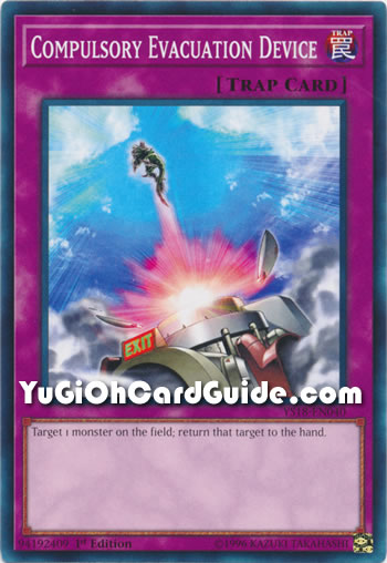 Yu-Gi-Oh! Compulsory Evacuation Device