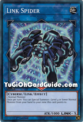 Yu-Gi-Oh Card: Link Spider