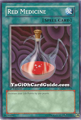 Yu-Gi-Oh Card: Red Medicine