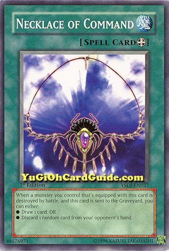 Yu-Gi-Oh Card: Necklace of Command