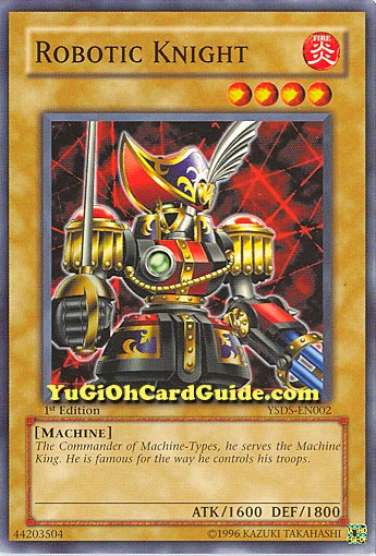 Yu-Gi-Oh Card: Robotic Knight