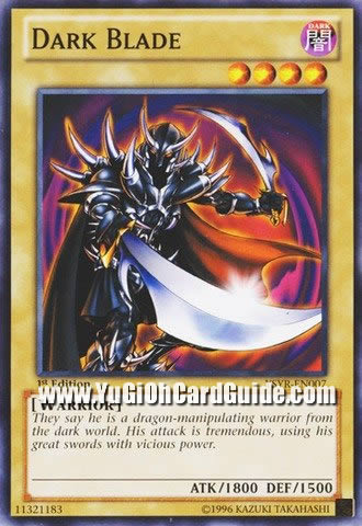 Yugioh Funny Shop] 1 Lá Thẻ Bài Mementotlan Dark Blade - VASM-EN004 - Super Rare 1st Edition