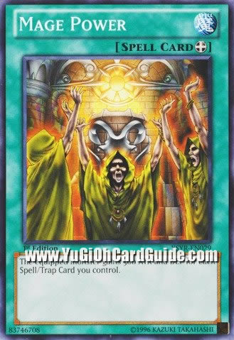 Yu-Gi-Oh! TCG Mage Power + United We Stand + Fighting Spirit Equip Spell Card Set