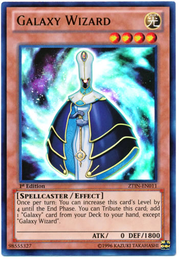 Yu-Gi-Oh Card: Galaxy Wizard