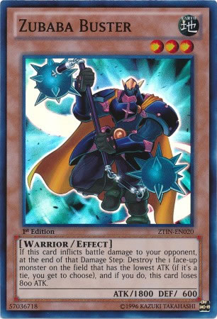 Yu-Gi-Oh Card: Zubaba Buster